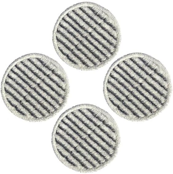 AirCraft Home, 4 x Scrubbing Pads for The Aircraft PowerGlide | Machine-Washable Microfibre Pads