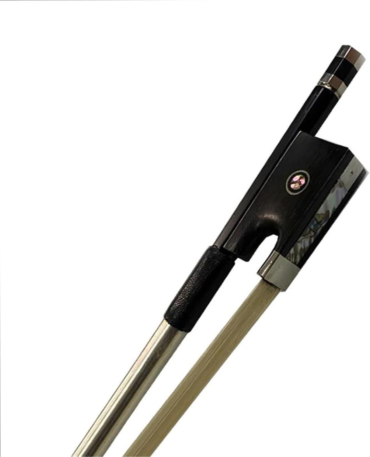 4/4 カーボンファイバーバイオリン弓ブラックカーボン弓 4/4 エボニー