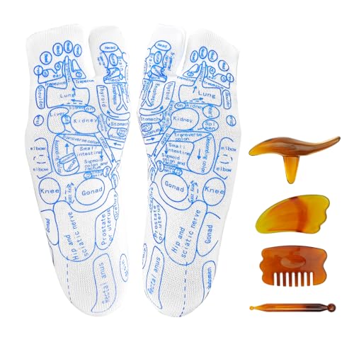 Calcetines de Reflejos con Herramientas para Masaje de Pies miniatura 1