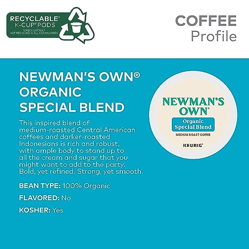 Newman's Own Organics Special Blend (Extra Bold), K-Cups For Keurig Brewers, 48-Count Box (Pack Of 1) #TOP4