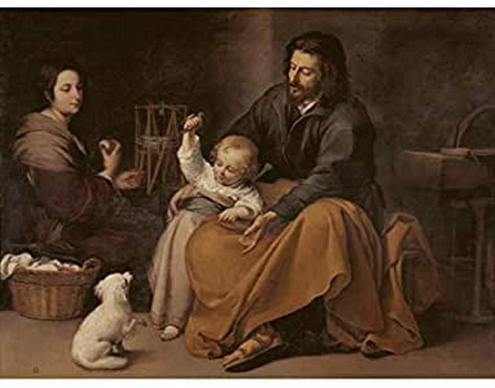 Official Reproduction of the Prado Museum "Sagrada Familia del Birito"
