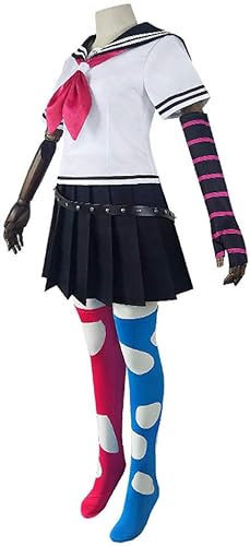 Miniatura 2 de Cos-Animefly Danganronpa 2 Mioda Ibuki Cosplay disfraz anime marinero vestido uniforme escolar Halloween traje para niñas mujeres