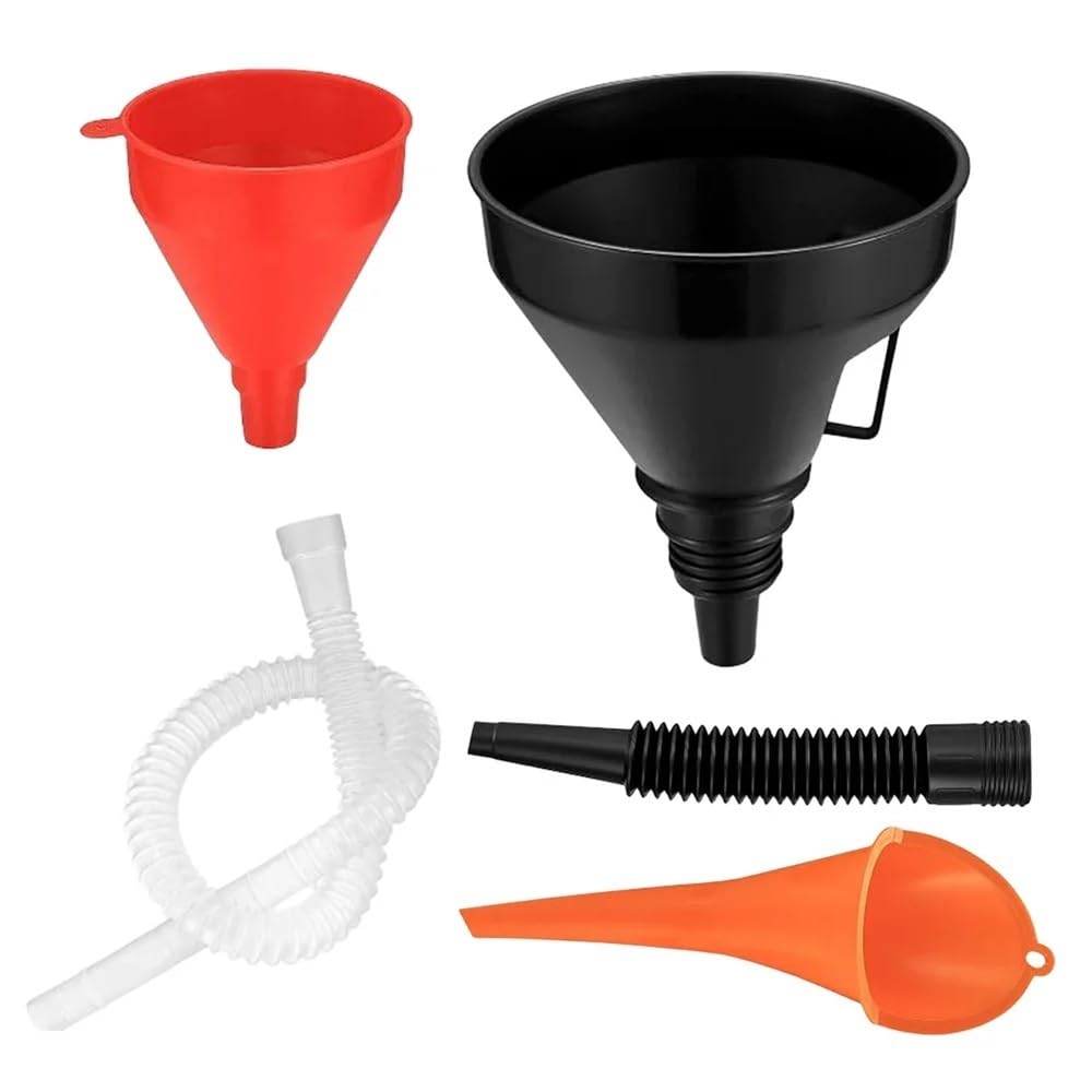 Imbuto for rifornimento motore auto con filtro Set imbuto for riempimento olio motore Benzina