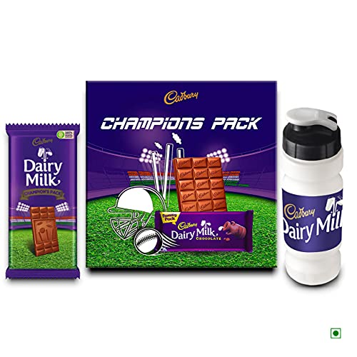 Image of Cadbury Milk Chocolates Champion's Box, 390 Gram, 4 Count (Pack Of 1)