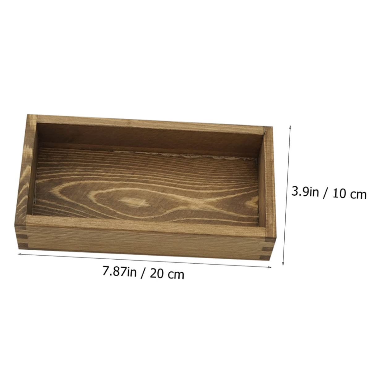 Wakauto Sturdy Mortise and Tenon Design Tiered Trays for Wedding Dessert Cake Stand Desktop Storage Light