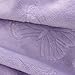 BORITAR Baby Blanket with Butterfly Design for Girls Ultra Soft Fleece Warm and Lightweight Blankets for Infant Toddler Newborn, 30x40 Inch, Purple