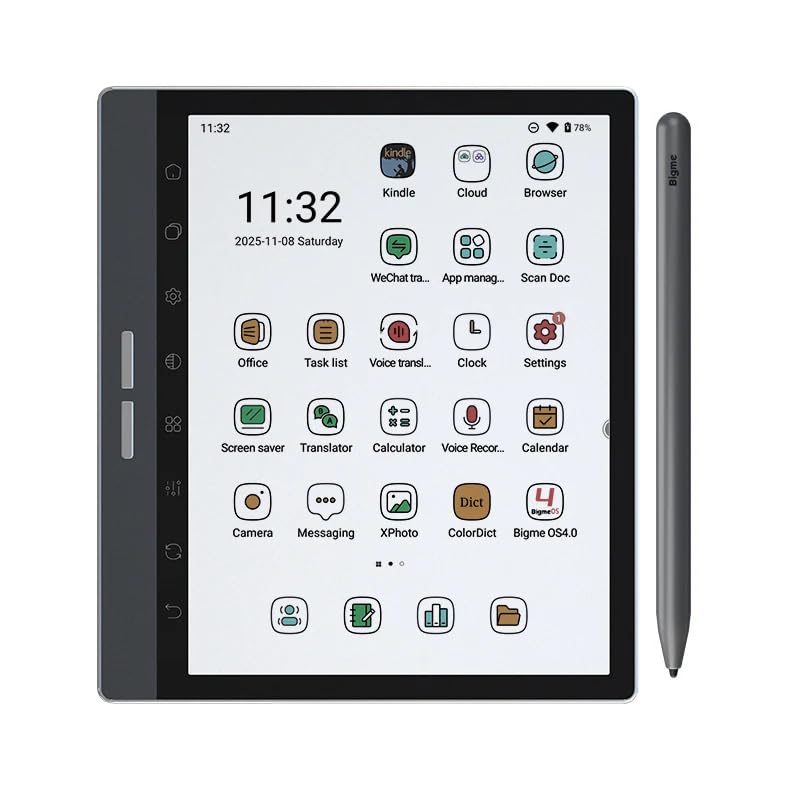 Amazon.co.jp: Bigme B751C S 電子書籍リーダー 4GB+64GB カラー
