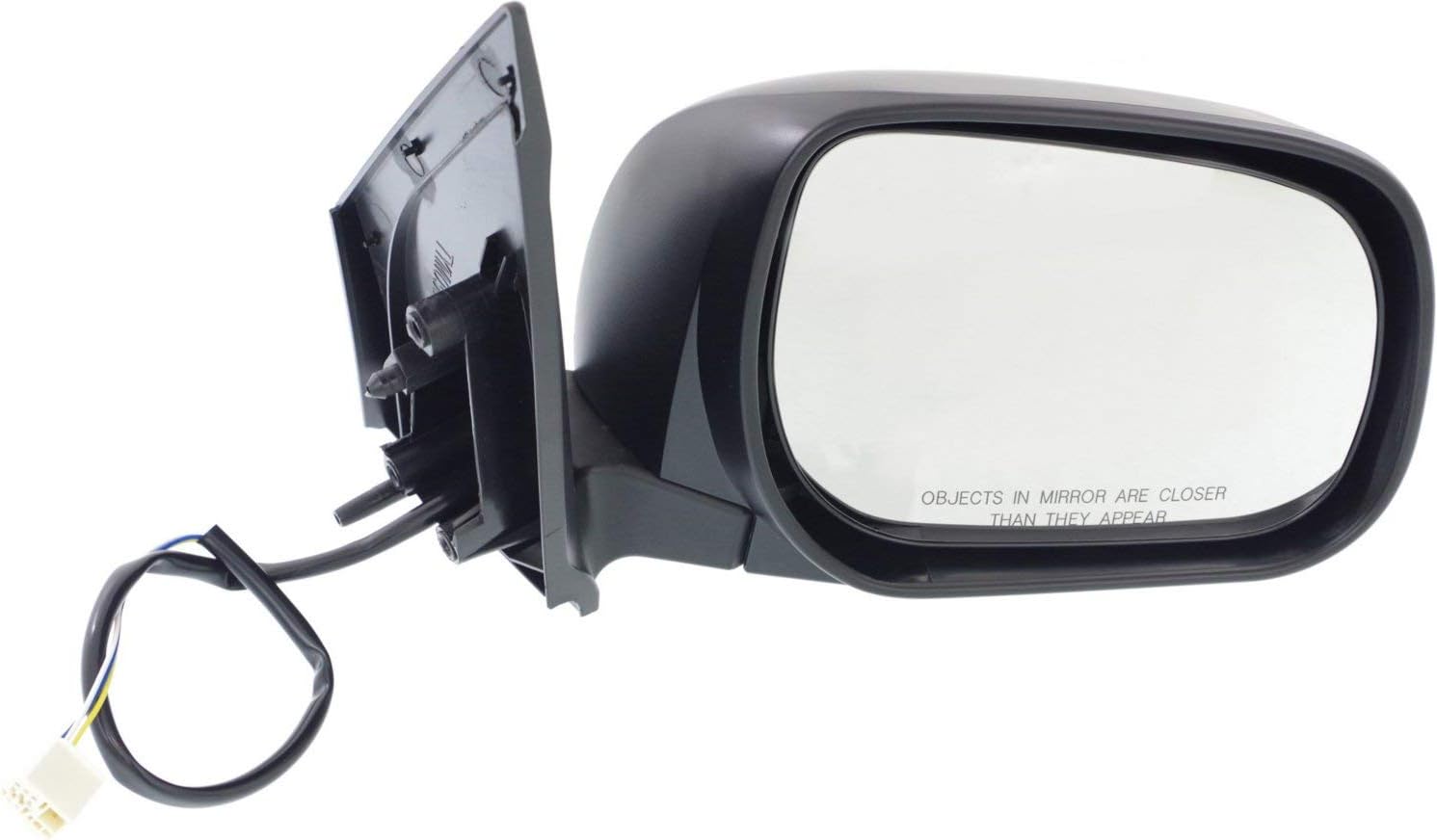 Kool Vue Driver Side Power Non-Heated Mirror for Toyota RAV4 2006-2008 Paintable Japan Built Vehicle