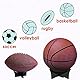 Basketball Vitrine Transparente Acryl Fußball-Vitrine mit Ständer, Transparente Displaybox für Sammeldisplay Fußball Basketball, Volleyball, Spielzeug, Modellvitrine
