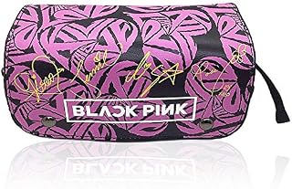 Blackpink Pencil Case,Pencil Case Pencil Case Large Capacity Cosmetic Bag Double Zippers Pen Bag Office Pen Holder Organizer Stationary Bag, for School Student Girls Boys and Adults