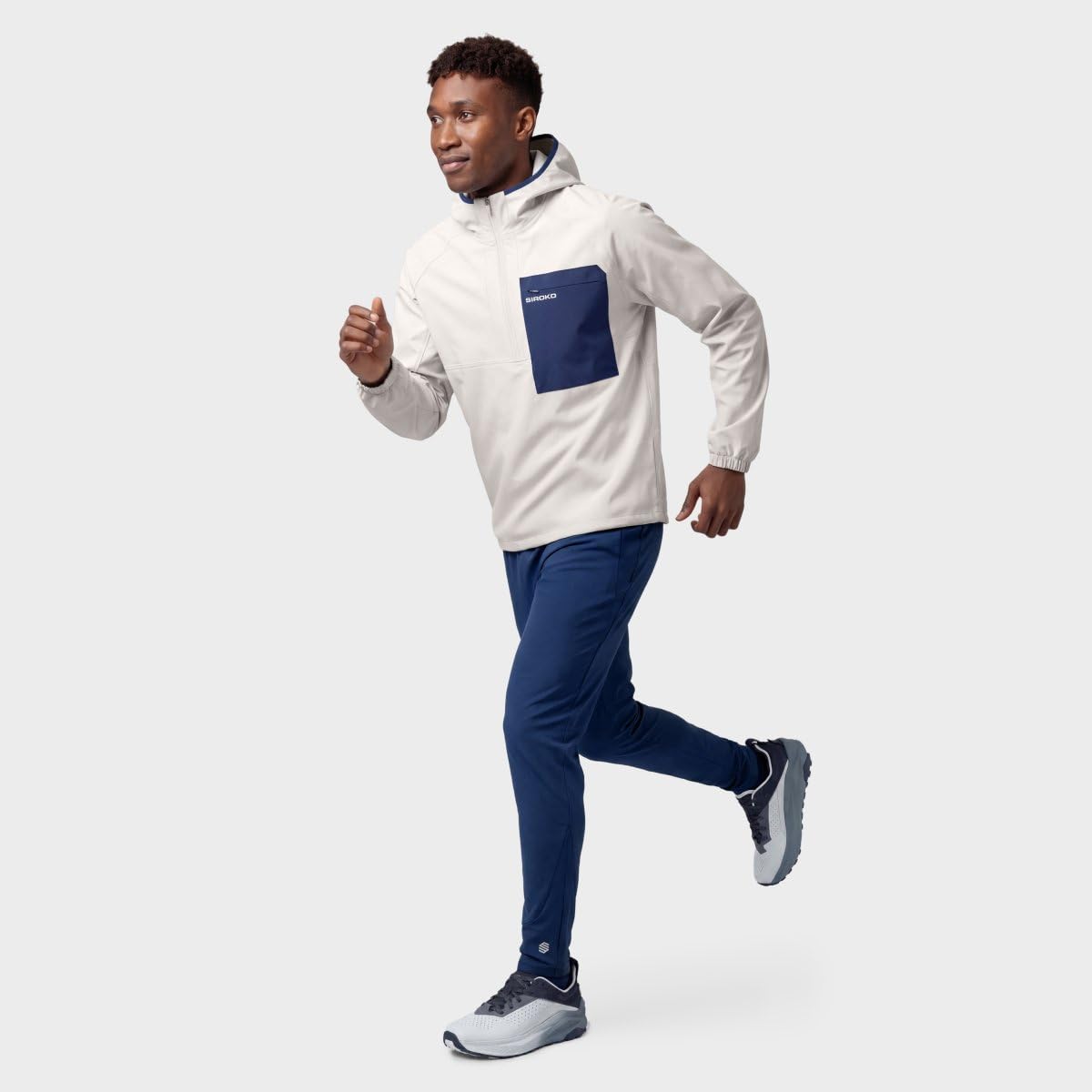 SIROKO - Giacca da trail running Canfranc Gray