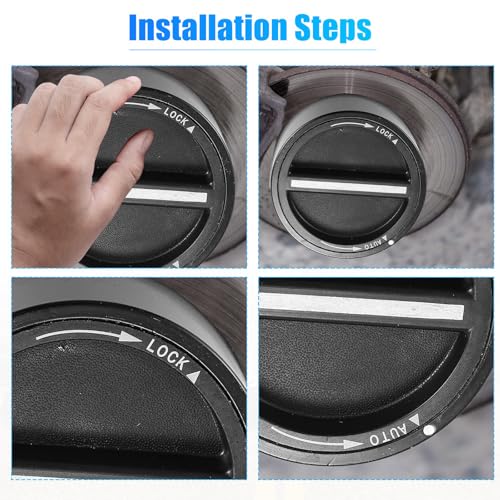 Moyeu de verrouillage automatique performant pour activation 4x4 instantanée - 5