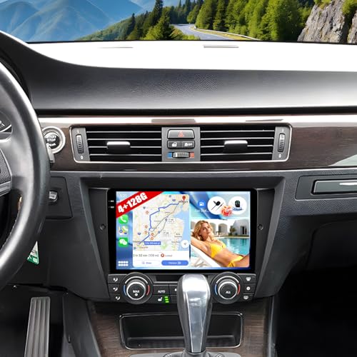 【SISTEMA ANDROID 15 E 4+128G】 Autoradio CAMECHO con Carplay per BMW 3 Series E90 E91 E92 E93 (2005-2011), equipaggiata con l'ultimo sistema operativo Android 15, vanta 4 GB di RAM e 128 GB di ROM. Questa configurazione assicura prestazioni rapide e stabili, senza lag, per il multitasking, il caricamento delle app e l'archiviazione di tutti i tuoi contenuti preferiti.