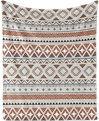 Boho Throw Blanket, Soft Lightweight Bohemian Throw Blankets for Couch, Flannel Fleece Boho Blanket Throw Plush Boho Farmhouse Patterned Blanket for Girl Women Gift Chair Sofa Bed Outdoor Beach Travel