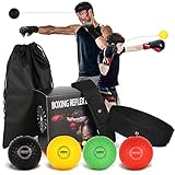 yoga ball workout abs SOFTER UND SICHERER - Das weiche PU-Material und das spezielle Design machen diese Bälle leichter und weicher als Tennisbälle. Machen Ihnen keine Sorgen, dass Sie Ihre Faust oder Ihr Gesicht verletzt. Auch Kinder und Anfänger können es mit Zuversicht nutzen. Es ist sicher!