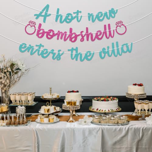 Image of A Hot New Bombshell Enters the Villa Banner Bachelorette Party Decorations