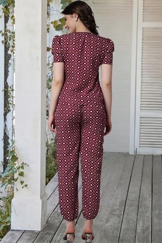 Image of POPWINGS Women 2 Pieces Jumpsuit