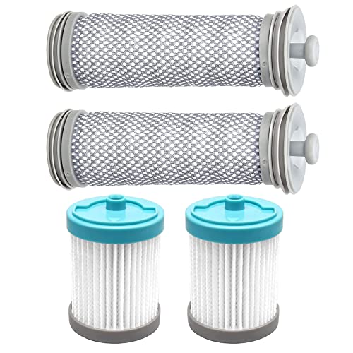 VideoPUP �����pHEPA�t�B���^�[2��&�|���@�t�B���^�[2�BTineco A10 Hero/Master Upight Vacuum�AA11 Hero/Master�|���@�ɑΉ��B