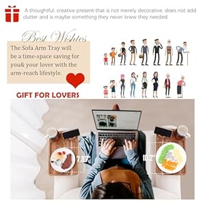 Nnewvante Couch Cup Holder Tray, 3 in 1 Large 15.36"x9.85" Acacia Wood Sofa Arm Clip on Tray Table with 360°Rotated Phone Holder on Armrest Nnewvante Couch Cup Holder Tray 3 in 1 Large 1536×985 Acacia Wood Sofa Arm Clip on Tray Table with 360Rotated Phone Holder on Armrest