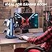 KDD RGB Headset Stand with 9 Light Modes - Controller Holder for Desk - Rotatable Headphone Stand & Detachable Controller Hook for PC Earphone Accessories(Black)
