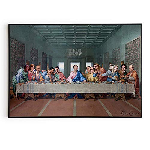 Meme Cuisine The Last Supper at Dunder Mifflin Poster | The Office TV