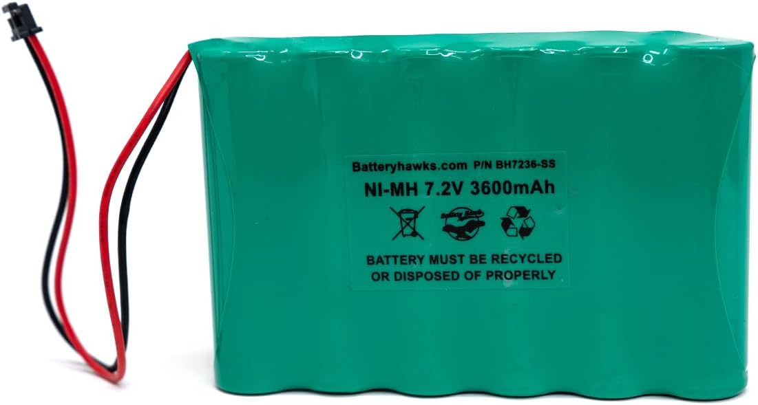 6PH-H-4/3A3600-S-D22 7.2v 3600mAh Ni-MH DSC IMPASSA 9057 Battery Wireless Security System