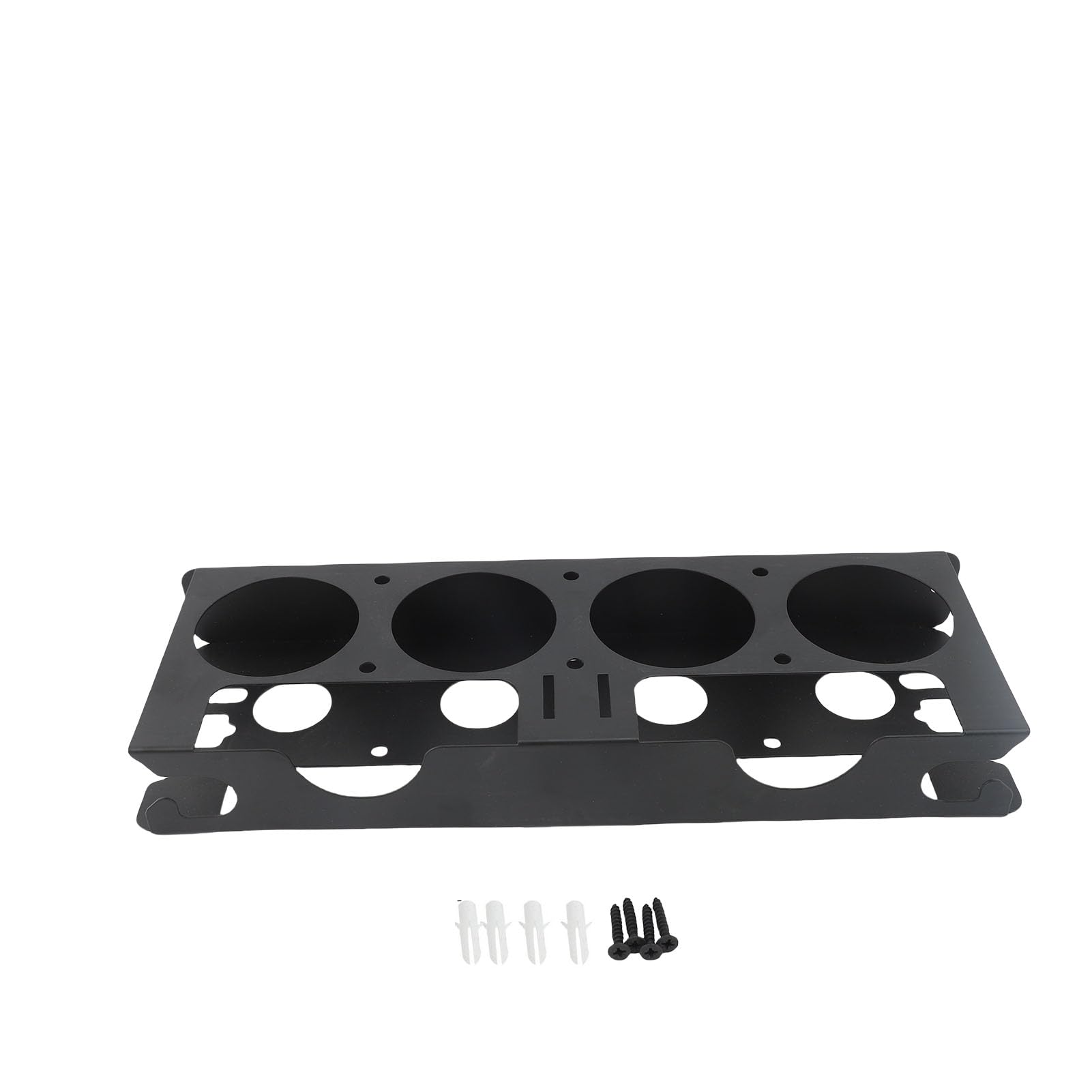 Jelquix Black Angle Grinder Rack Durable Metal Organizer For Garage Workshop, Wall Mounted Storage Hanger For Spray Bottles,