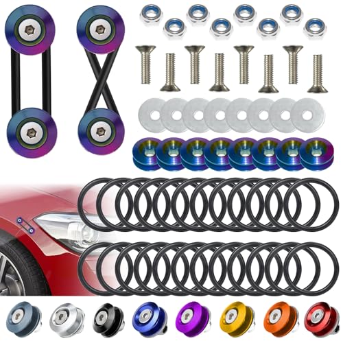 BFXM Universal Bumper Clips, Front Rear Bumper Quick Release Kit,