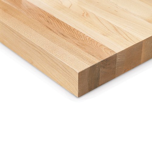 Workbench Top - Maple Butcher Block Square Edge, 48" W X 30" D X 1-3/4" Thick