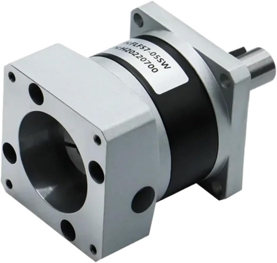 FLF57-LSW High Precision Planetary Gear Box Reducer Fit 23 57 8mm Stepper Motor Ratio 4:1 5:1 10:1 20:1 25:1 50:1(10 to 1)