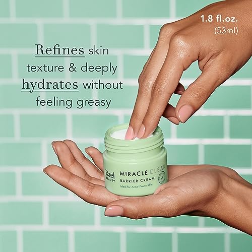 Rael Face Moisturizer, Miracle Clear Barrier Cream - Moisturizer Face Cream For Oily And Acne Prone Skin Lightweight, With Succinic Acid, Hydrating Vitamin B5, Vegan, Cruelty Free (1.8 Oz) #TOP2