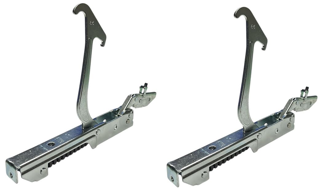 Franza Kit 2 cerniere per Ilve 160 x 19 mm. A/028/40 per porta forno 60 cm. con doppio vetro - KCF2690/OR Prodotto Originale