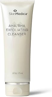 SkinMedica AHA/BHA Exfoliating Cleanser Gently Scrub Away Dead Skin with Exfoliating Fash Wash Cleanser, Improving the Appearance of Skin Tone and Texture, 6 Fl Oz