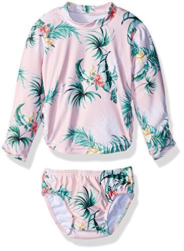 Image of Seafolly Girls' Baby Rash Guard Set Swimsuit