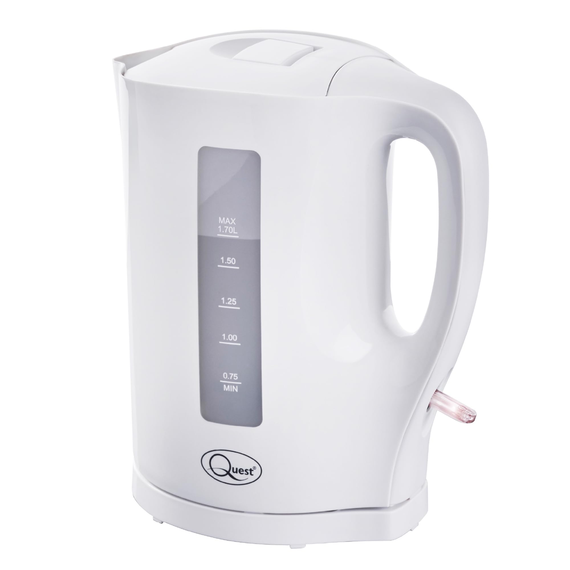 Kettle Cordless 1.7L Automatic Cut Off Removable Filter Water Indicator White