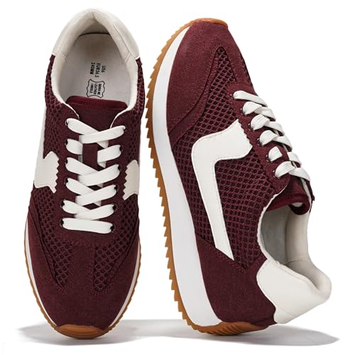 Image of Project Cloud Fashion Sneakers for Women 2026 - Lightweight Lace-Up Shoes for Women with Memory Foam Insoles - Trendy Womens Shoes - Non-Slip, Comfortable Womens Sneakers (Madison)