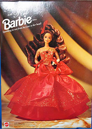 radiant in red barbie