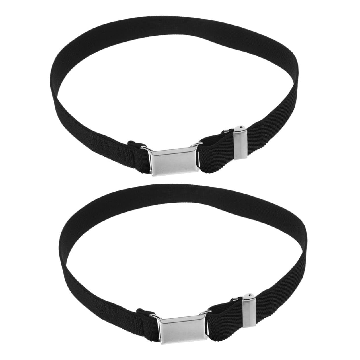 Ipetboom 2pcs Elastic Boys Belt Boys and Girls Stretchy Waist Belt Adjustable for Girls Comfortable Polyester Accessory