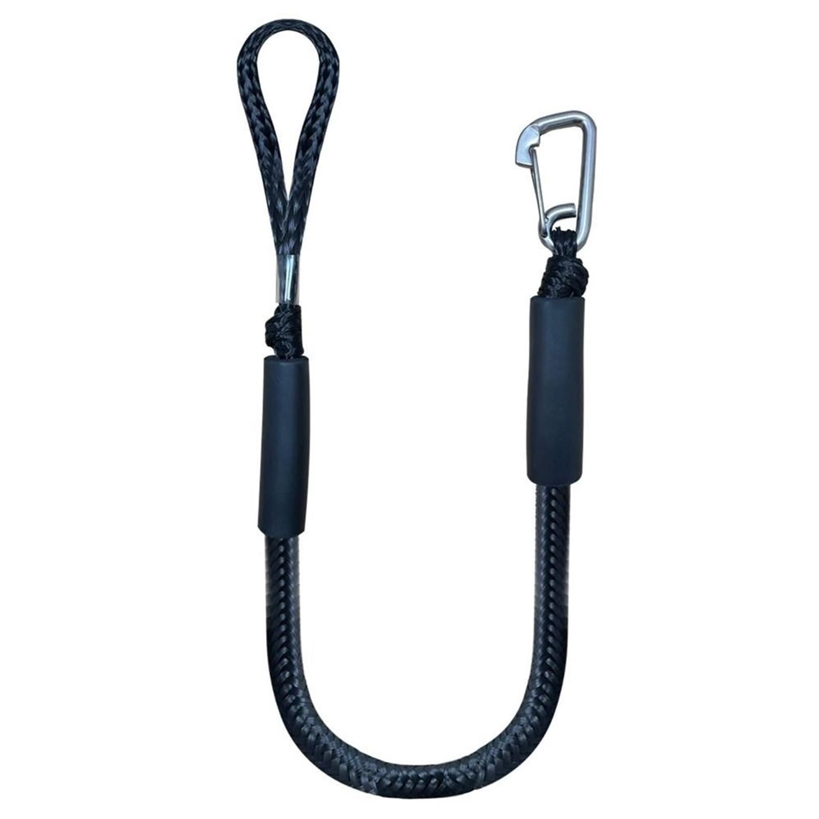 Soywim Nero Mooring Rope, Dock Lines Elastic Marine Rope Bungee Cords Shock Ties For Watercraft Jet Ski Pontoon Canoe Power Boat Accessories(Nero)