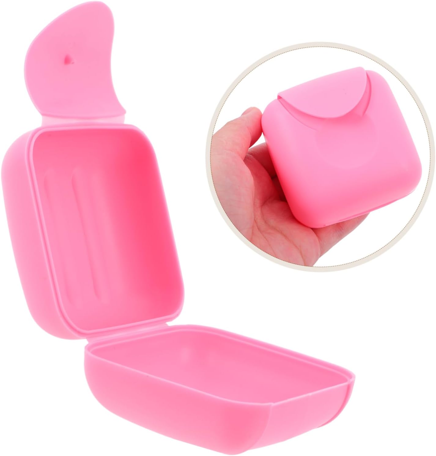 Didiseaon Portable Period Storage Box Compact Plastic Organizer for Cups and Small Items Travel-Friendly Design for Easy Carrying and Efficient Organization