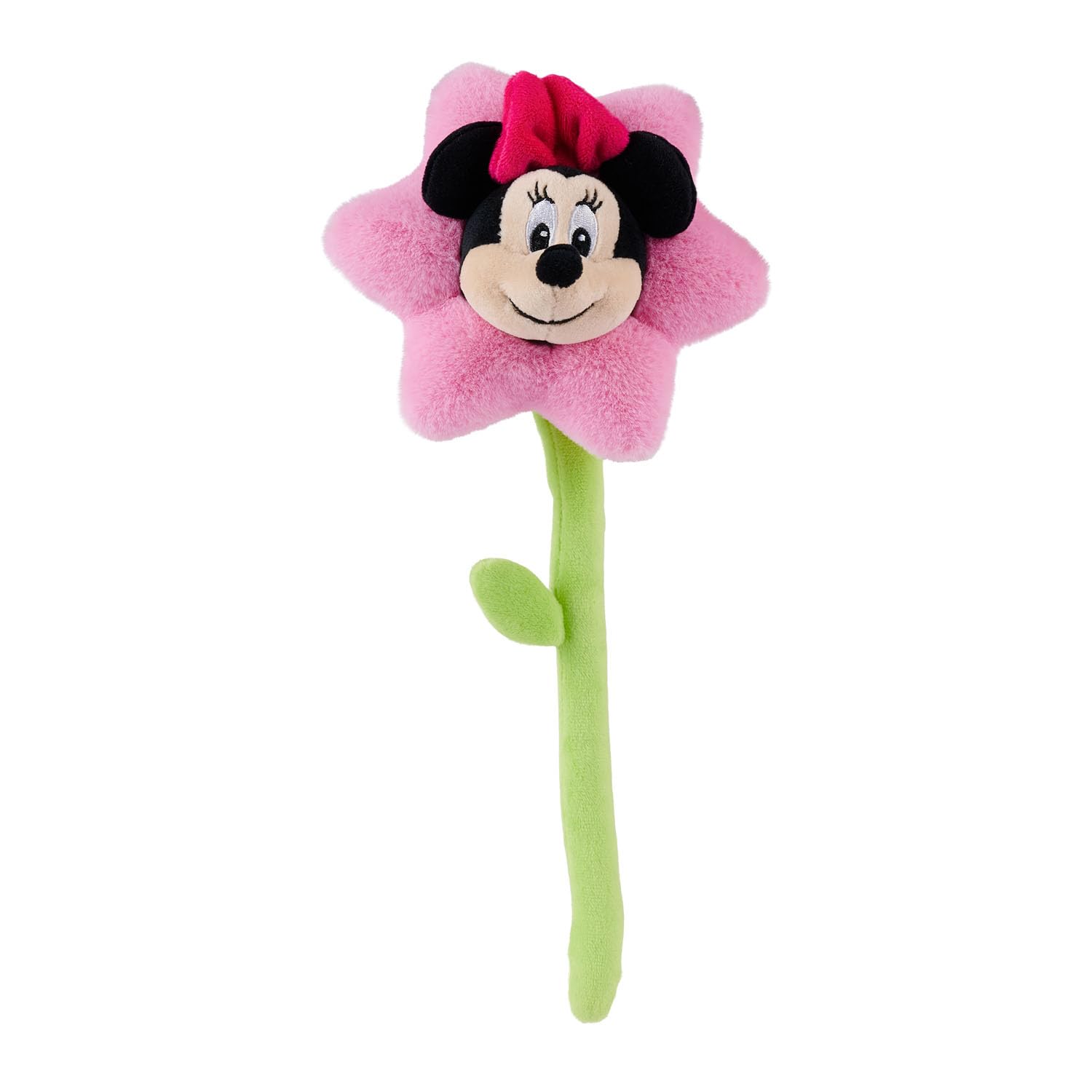 Disney in Bloom Flower Stems Gift Box - Minnie plushie decorative soft flower toy suitable for present, gift and play. Collect the bunch and have a bouquet