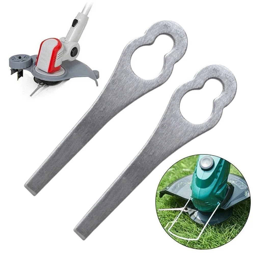 Pièces de rechange de lames de tonte de pelouse en métal for l'équipement de coupe d'herbe