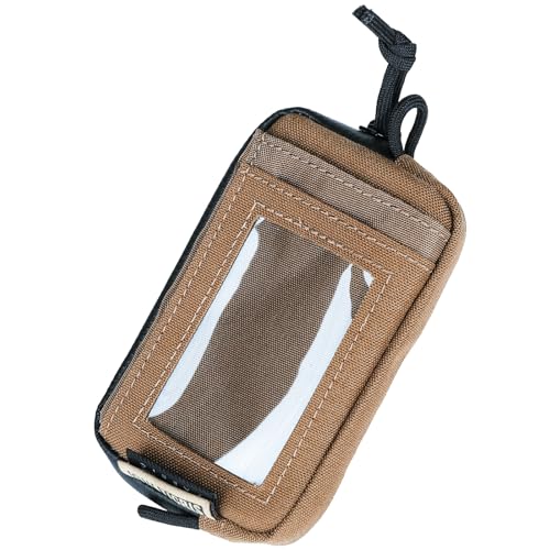 OneTigris Portafoglio 500d Nylon Piccolo Con Cerniera Portafoglio Tattico Custodia Per Carte Di...