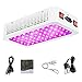 Produktbild [New Version] 600W Led Pflanzenlampe, pflanzenlicht Vollspektrum LED Grow lamp für Zimmerpflanzen Gemüse und Blume, Doppelschalter & Gratisgeschenk mit Einstellbarem Seil Thermometer(60pcs 10W LED)