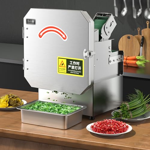 Cortadora eléctrica de vegetales con grosor ajustable