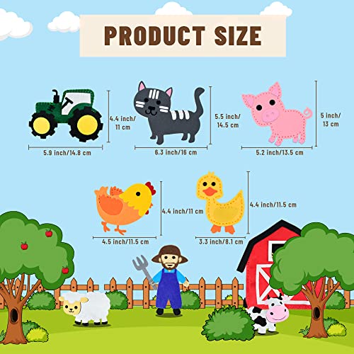 sinceroduct-Farm-Animals-Craft-Kit-DIY-Farm-Creatures-Sewing-Kit-12pcs-of-Plush-Animals-for-KidsBeginners-Educational-Sewing-Kit-Girls-and-Boys-Art-Craft-Kits sinceroduct-Farm-Animals-Craft-Kit-DIY-Farm-Creatures-Sewing-Kit-12pcs-of-Plush-Animals-for-KidsBeginners-Educational-Sewing-Kit-Girls-and-Boys-Art-Craft-Kits