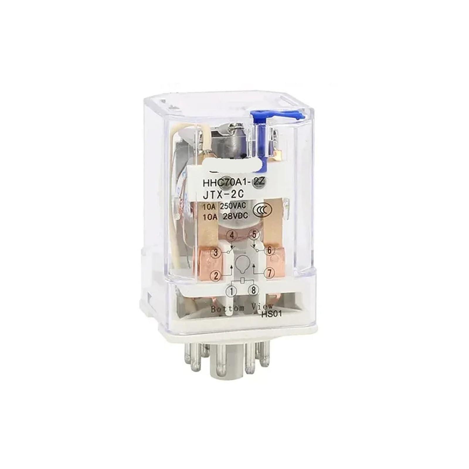 Przekaźnik mocy, HHC70A1-2Z, 24 V DC, AC 220, 110, 12