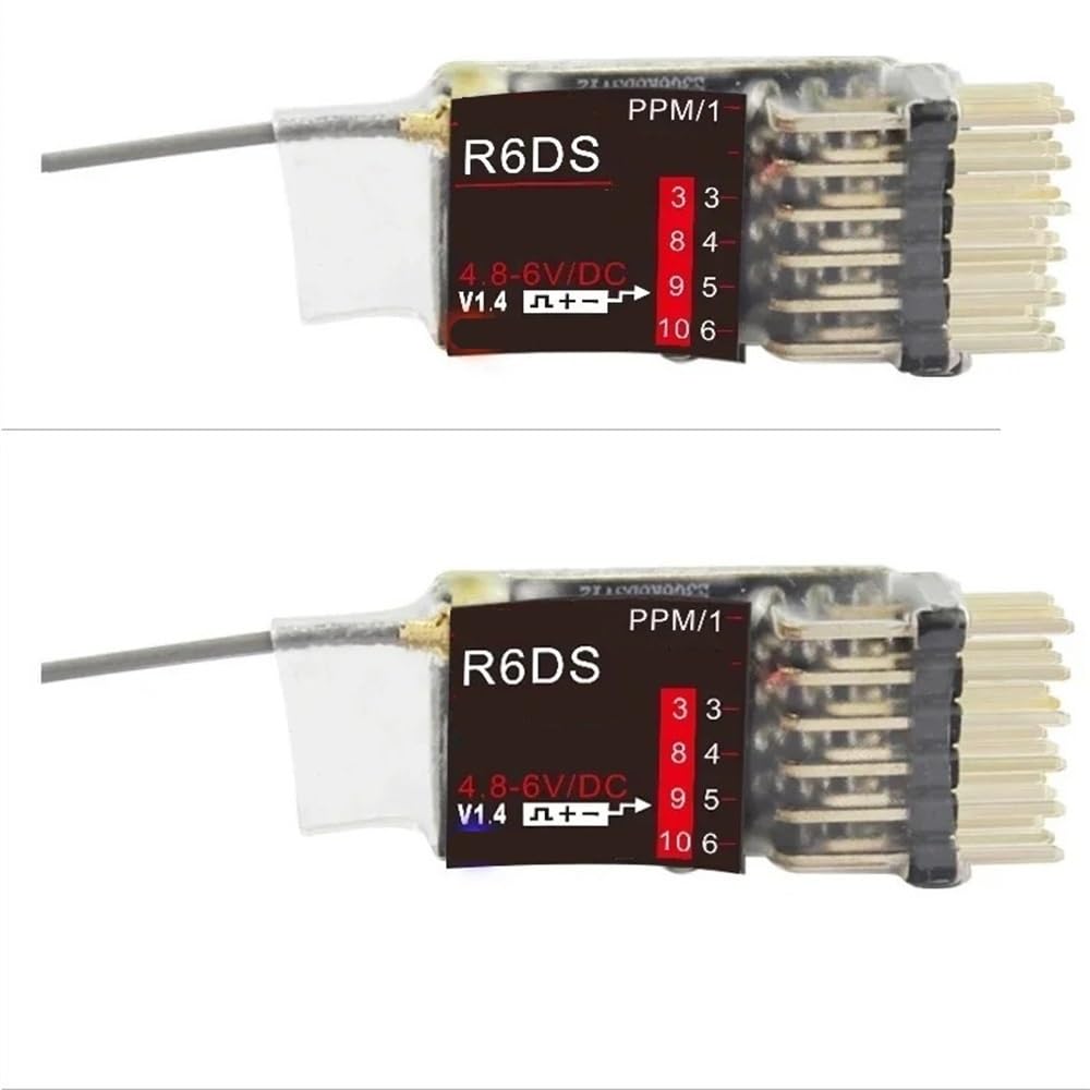 Émetteur-récepteur de drone 2.4G anticoupure compatible R6DS