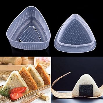 1 X Set of 2 Triangle Onigiri Musubi Rice Mold