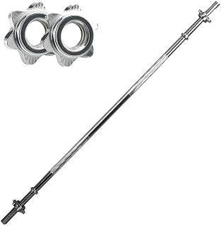 Buffer Düz Bar 120 Cm Krom Halter Ağırlık Barı